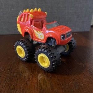 Blaze And The Monster Machines DINO BLAZE 2014 Die Cast Truck Mattel DXY81